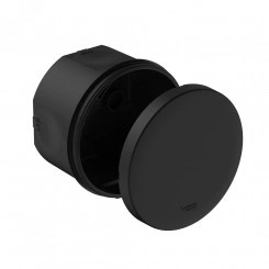 MultiBox Коробка распределительная с мембранными вводами IP66 ?80x50 Черная (со стикером) под пистолет MultiBox Коробка распределительная с мембранными вводами IP66 ?80x50 Черная (со стикером) под пистолет