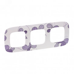 Valena ALLURE Рамка 3 поста флора универсальная