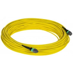 Сборка  кабельная волоконно-оптическая MPO (Female) - MPO (Female). 12 ОВ. OS2. 25 метров