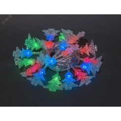 Гирлянда новогодняя светодиодная NGF-D042-04 нить елочки RGBY 1.6м IP20 Гирлянда новогодняя светодиодная NGF-D042-04 нить елочки RGBY 1.6м IP20