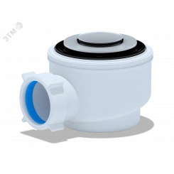 Сифон для душевого поддона АНИ 1 1/2' х 50/60 клик-клак хром