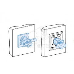 Поворотная рукоятка с ключём DHK3-S,TS630 Поворотная рукоятка с ключём DHK3-S,TS630