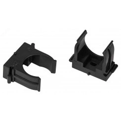 Крепеж клипса для труб прямой монтаж d 25мм черный CLIP-25-B-MP Крепеж клипса для труб прямой монтаж d 25мм черный CLIP-25-B-MP