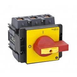 ВЫКЛЮЧАТЕЛЬ-РАЗЪЕДИНИТЕЛЬ 3P 175A IP20 С КРАСНОЙ РУКОЯТКОЙ НА ДВЕРЦУ 4 ВИНТА 1 ЗАМОК