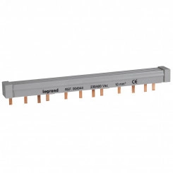 Гребёнчатая шина HX3 - стандартная - до 63 А - для винтовых зажимов - 4П - 12 модулей Гребёнчатая шина HX3 - стандартная - до 63 А - для винтовых зажимов - 4П - 12 модулей