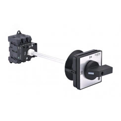 ВЫКЛЮЧАТЕЛЬ-РАЗЪЕДИНИТЕЛЬ 3P 32A С ЧЁРНОЙ ВЫНОСНОЙ РУКОЯТКОЙ НА ДИН-РЕЙКЕ/ПЛАТЕ