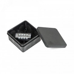 Коробка распределительная двухкомпонентная (HF) в комплекте с 4-кл. зажимами, сечение до 1,5 мм?, 80х80х40 черная Коробка распределительная двухкомпонентная (HF) в комплекте с 4-кл. зажимами, сечение до 1,5 мм?, 80х80х40 черная