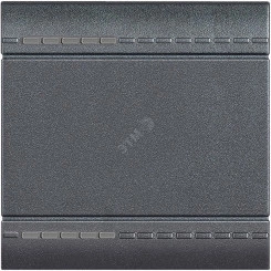 LL Клавиша на 2 функции 2 модуля антрацит