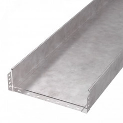 Лоток неперфорированный Стандарт INOX (AISI 409) 400х100х3000 (1,0 мм) (6 м/уп)