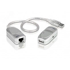 Удлинитель USB 60 метров, 1 порт, USB 1.1, RJ45