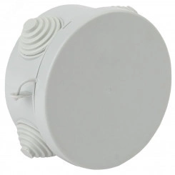 Коробка распаячн. открытой установки КОР 85х40мм с гермовводами 4 вх. IP54 (120/1920) Коробка распаячн. открытой установки КОР 85х40мм с гермовводами 4 вх. IP54 (120/1920)