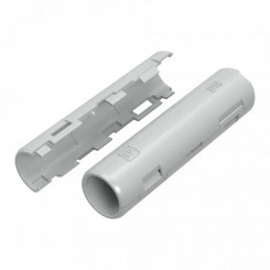 Муфта разборная d16 мм атмосферостойкая серая (10шт/500шт уп/кор) Муфта разборная d16 мм атмосферостойкая серая (10шт/500шт уп/кор)