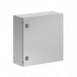 Корпус навесной STH с М/П, нержавеющая сталь AISI316, ВхШхГ 600x600x250 мм, с фланцем