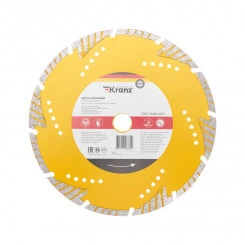 Диск алмазный отрезной Turbo сегментный с защитными секторами, 230х22,2x10 мм Диск алмазный отрезной Turbo сегментный с защитными секторами, 230х22,2x10 мм