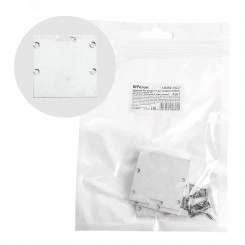 Заглушка для профиля CAB256 без отверстия (4шт) алюминий Заглушка для профиля CAB256 без отверстия (4шт) алюминий