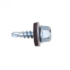 Шуруп кровельный 4,8х19 с буром ZN Шуруп кровельный 4,8х19 с буром ZN