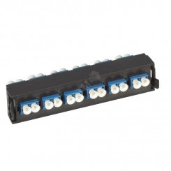 Вставка оптическая LC дуплекс для 12 одномодовых волокон