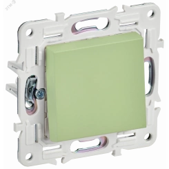SKANDY Выключатель 1-клавишный проходной 10А SK-V02G мятный IEK