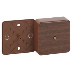 Коробка распаячнаяBS-O-50-50-20 без клеммы 50х50х20мм дуб IP40 Коробка распаячнаяBS-O-50-50-20 без клеммы 50х50х20мм дуб IP40