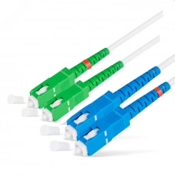 Шнур оптический dpc SC/UPC-SC/APC 9/125 G.657A1 2.0мм 30м LSZH (патч-корд)