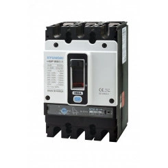 Выключатель автоматический в литом корпусе типа HGP, типоразмера 160 AF, арт. HGP160S-G3PEDS0000C00160 (160А, 65кА, 3 полюса, AC, расцепитель ETU-D (LSIG), уставка расцепителя 0,4-1xIn, переднее подключение)