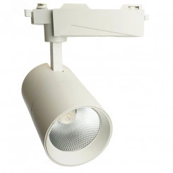 Светильник светодиодный трековый на шинопровод ДПО-30w 4000К 2700Лм белый Светильник светодиодный трековый на шинопровод ДПО-30w 4000К 2700Лм белый