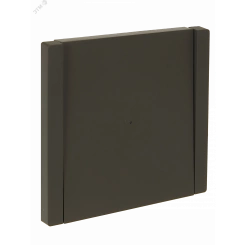 FORTE&PIANO Выключатель 1-клавишный с индикацией 10А FP302 серый IEK