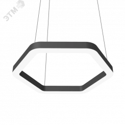 Светильник светодиодный ДСО-49Вт 3000К Enso G черный