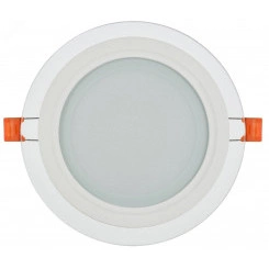 Светильник светодиодный встраиваемый ДВО 1621 со стеклом круг 12Вт 4000К IP20 Светильник светодиодный встраиваемый ДВО 1621 со стеклом круг 12Вт 4000К IP20