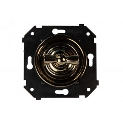 Выключатель перекрестный Шедель (скрытый монтаж), Бронза, Бронза Выключатель перекрестный Шедель (скрытый монтаж), Бронза, Бронза