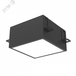 Светильник светодиодный ДВО-25Вт 3000К IP40 DL-Grill DALI CRI90 черный