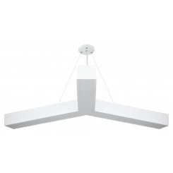 Светильник LED Geometria Igrek SPO-144-W-40K-066 66Вт 4000К 4000Лм IP40 1200*1200*80 белый подвесной драйвер внутри