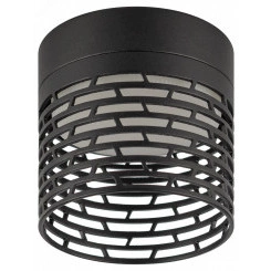 Светильник настенно-потолочный спот OL53 BK под лампу GX53 черный IP20 ЭРА