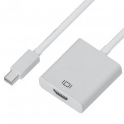 Адаптер-переходник Mini DisplayPort 20M на HDMI 19F, белый