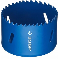 Коронка биметаллическая, быстрорежущая сталь 68мм Коронка биметаллическая, быстрорежущая сталь 68мм