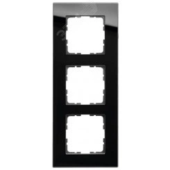 Рамка 3-постовая, стекло Black Glass Рамка 3-постовая, стекло Black Glass