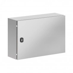 Корпус навесной STH с М/П, нержавеющая сталь AISI316, ВхШхГ 400x600x200 мм, с фланцем