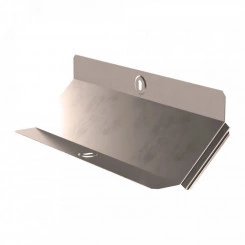 Крышка угла вертикального внутреннего 45 градусов Стандарт INOX (AISI 409) 300 Крышка угла вертикального внутреннего 45 градусов Стандарт INOX (AISI 409) 300