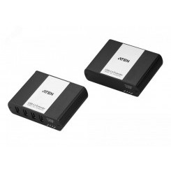 Удлинитель USB 100 метров, 4 порта, USB 2.0, RJ45