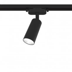 Светильник трековый, накладной, ARTLINE, поворотный, цилиндр, 55х55х100mm, GU10, 230В, алюминий, 4м, черный, 59876 7, Ritter Светильник трековый, накладной, ARTLINE, поворотный, цилиндр, 55х55х100mm, GU10, 230В, алюминий, 4м, черный, 59876 7, Ritter