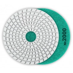 Круг алмазные гибкий шлифовальный (Черепашка) для мокрого шлифования, 125мм, №2000