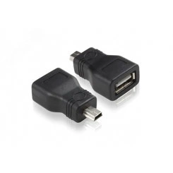 Адаптер переходник Mini USB AM на USB 2.0 AF