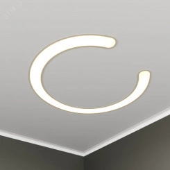 Светильник светодиодный RVE-LBX-DIOS-630-V (Подкова 630х590х100мм S80мм 34Вт встраиваемый 4000K Белый) Светильник светодиодный RVE-LBX-DIOS-630-V (Подкова 630х590х100мм S80мм 34Вт встраиваемый 4000K Белый)