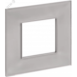 SKANDY Рамка 1-местная SK-F21Sh стекло шампань IEK