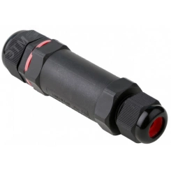 Соединитель кабельный 3 контактный IP68 0.5-2.5мм2 4-12мм