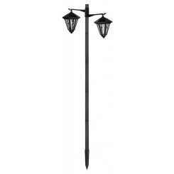 Светильник уличный на солнечной батарее высота 1,4 м 2 LED ERASF23-28 ЭРА