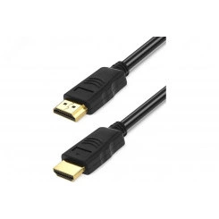 Кабель HDMI 1.4, 19М на 19М, 1 м.