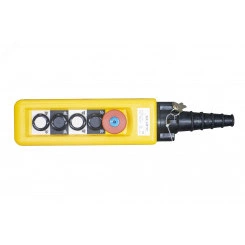 Пульт управления краном ХАС-А4913К (4 кнопки, 2 скорости, авар. стоп + ключ)