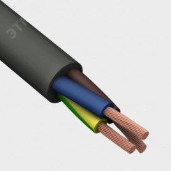 Провод ПВСнг(А)-LS 2х4+1x4 (ч) ТРТС