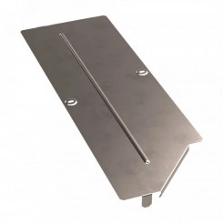 Крышка переходника левого Стандарт INOX (AISI 409) 600х500 Крышка переходника левого Стандарт INOX (AISI 409) 600х500